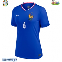 Frankrike Eduardo Camavinga #6 Hjemmedrakt Dame EM 2024 Kortermet